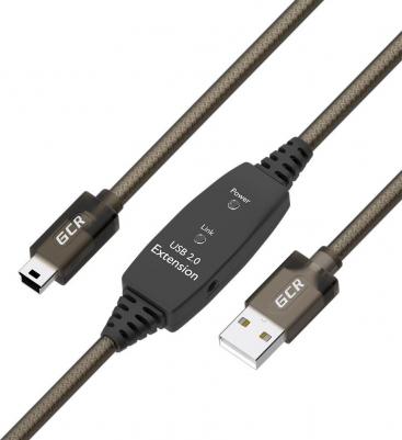 Активный кабель USB 2.0 Mini USB с усилителем сигнала/ 4673727304056 – фото 2