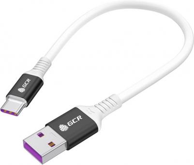 Кабель 0.5m TypeC POWER DELIVERY 60 W, 5A max, белый (GCR-53655)