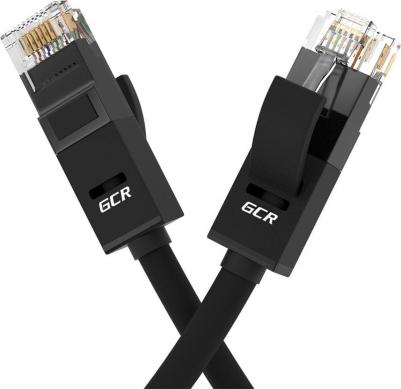 Кабель RJ45-RJ45 0,15м M-M Black (GCR-LNC06-0.15m) – фото 2