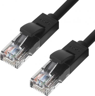 Кабель RJ45-RJ45 20м UTP кат.5e, Black (GCR-LNC06-20.0m) – фото 3