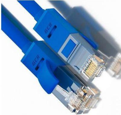 Кабель RJ45-RJ45 2м M-M Blue (GCR-LNC01-2.0m) – фото 2