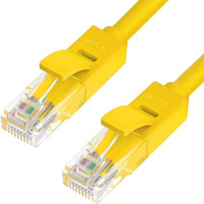 Кабель RJ45-RJ45 30м UTP кат.5e, Yellow (GCR-LNC02-30.0m) – фото 2