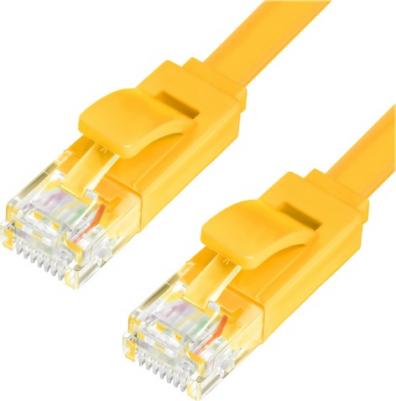 Патч-корд GCR-LNC62 20м, UTP медь кат.6, желтый – фото 1