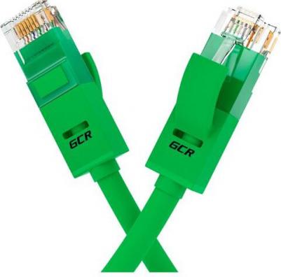 Патч-корд прямой 20.0 m, UTP кат 5e, ethernet high speed, RJ45, T568B, зеленый – фото 2