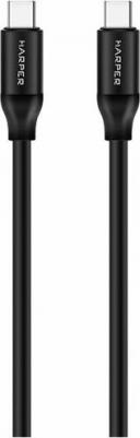 Кабель для зарядки SCH-772 Black (Type-C-Type-C)