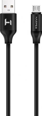 Кабель SCH-330, USB A(m), micro USB B (m), 1м, черный – фото 1