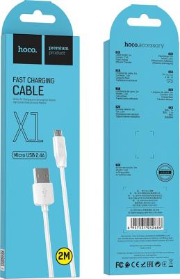 Аксессуар X1 Rapid USB - MicroUSB 2m White 6957531042686 – фото 8