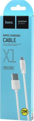 Аксессуар X1 Rapid USB - MicroUSB 2m White 6957531042686 – фото 9