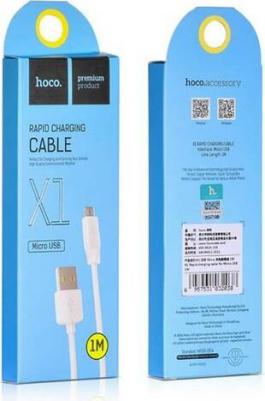 Аксессуар X1 Rapid USB - MicroUSB 2m White 6957531042686 – фото 17