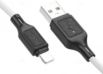 Дата-кабель X90, USB To Lightning, 2.4A, 1м, белый – фото 2