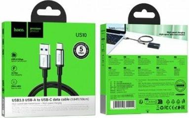 Кабель для смартфона USB Type-C-USB US10 0.5м – фото 1