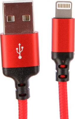 Кабель х14 Lightning 2м Red/Black – фото 19