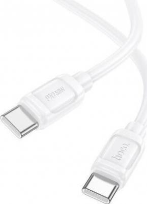 Кабель интерфейсный X115 6942007652001 USB-C-USB-C 1.2м белый – фото 1