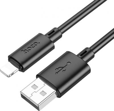 Кабель lightning - usb X88 1 м черный – фото 5