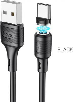 Кабель Sereno Magnetic X52a USB-Cm 1м Black – фото 2