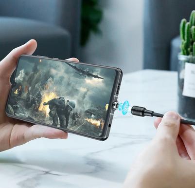 Кабель Sereno Magnetic X52a USB-Cm 1м Black – фото 9