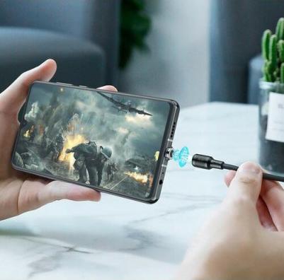 Кабель Sereno Magnetic X52i USB-Lightning 1м Black