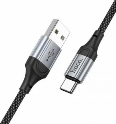 Кабель Type-c чёрный X102 Premium, 1 м, 3 А – фото 1