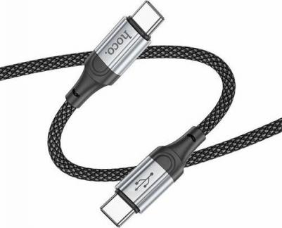 Кабель Type-C на Type-C, X102, 1м, 60W, черный