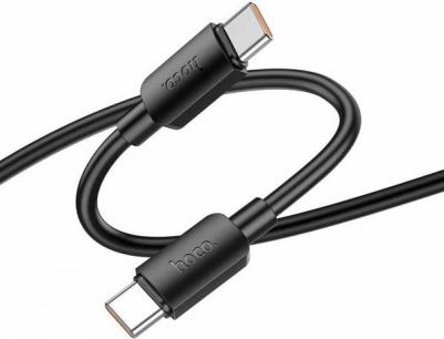 Кабель Type-C на Type-C, X96, 0.25м, 60W, черный – фото 1