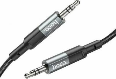 Кабель UPA23 AUX 3.5mm, 1.0 м Grey – фото 1