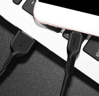 Кабель USB 2.0 A (m) - Lightning (m) 2м X20 Flash - Черный – фото 20