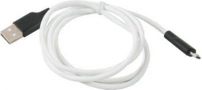 Кабель USB 2.0 A (m) - micro USB 2.0 B (m) 1м X21 Silicone - Черный/Белый – фото 6