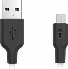 Кабель USB 2.0 A (m) - micro USB 2.0 B (m) 1м X21 Silicone - Черный/Белый – фото 13