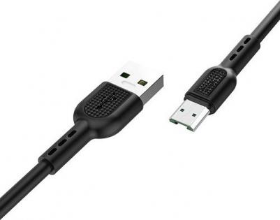 Кабель USB 2.0 A (m) - micro USB 2.0 B (m) 1м X33 - Черный – фото 12
