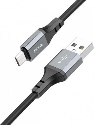 Кабель USB-Micro USB, 2.4А, 20 Вт, 3 м, черный, X92 (6931474788764)
