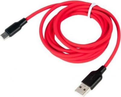 Кабель USB Type-C X21 Plus 2M 2.4A красный – фото 1
