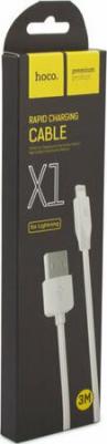 Кабель x1 Lightning 3м White – фото 10