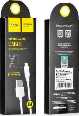 Кабель x1 Lightning 3м White – фото 11