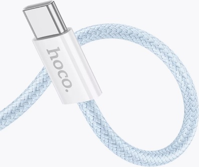 Кабель X104 60 Вт 3 А Type C to Type C 1 м белый – фото 1