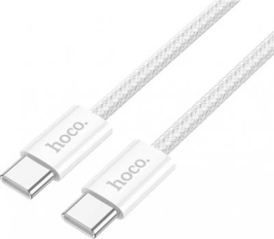 Кабель X104 60 Вт 3 А Type C to Type C 1 м белый – фото 3