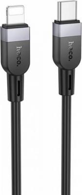 Кабель X109, Lightning (m) - USB Type-C (m), 1м, 3A, черный [ip pd 36339] – фото 1