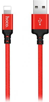 Кабель X14 Times Speed USB - Lightning 1.0m Red (6957531062837) – фото 1