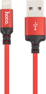 Кабель X14 Times Speed USB - Lightning 1.0m Red (6957531062837) – фото 4