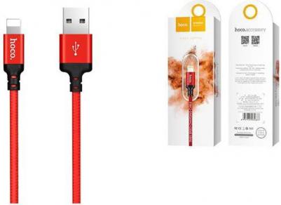 Кабель X14 Times Speed USB - Lightning 1.0m Red (6957531062837) – фото 8