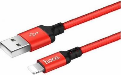 Кабель X14 Times Speed USB - Lightning 1.0m Red (6957531062837) – фото 13