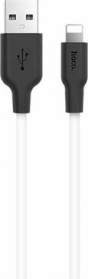 Кабель X21 Silicone USB - Lightning 1m White 6957531071365 – фото 4