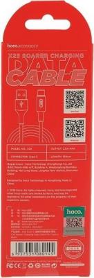 Кабель X25 USB - USB Type-C 1м Black – фото 5