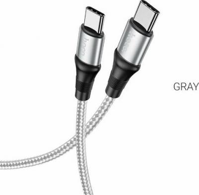 Кабель X50 Excellent 100W (Type-C - Type-C) серый (2 метра) – фото 4