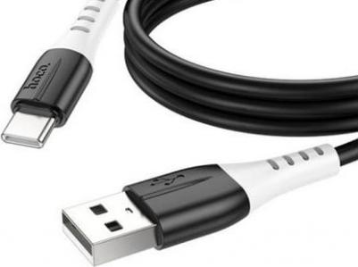 Кабель X82 Type-C - USB/1M, 3A (черный) – фото 2