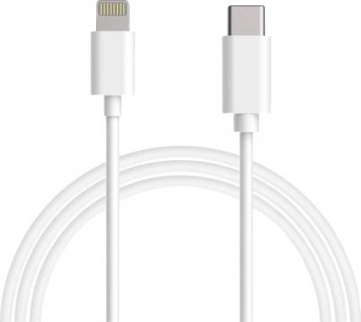 Кабель X88 Gratified, USB Type-C - Lightning, PD20W, 1м, белый – фото 3