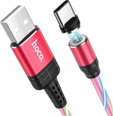 Магнитный кабель USB 2.0 A (m) - Lightning (m) 1м U90 Ingenious - Красный – фото 2
