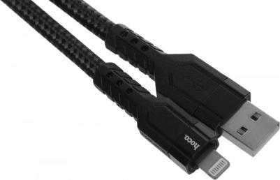 USB дата кабель Lightning, U110, 1.2м, черный – фото 2