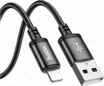 USB дата кабель Lightning, X91, 3M, черный – фото 2
