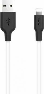 USB кабель X21 Lightning 8-pin белый, 1 м – фото 4