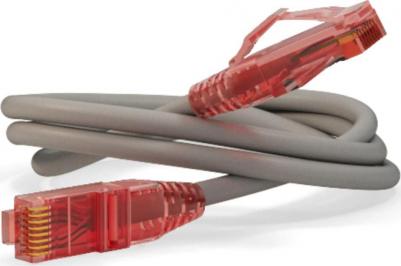 Патч-корд витая пара PC-LPM-UTP-RJ45-RJ45-C5e-2M-LSZH-GY cat 5е 2 м – фото 4